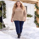 Daydream Waffle Knit Pullover image number 0