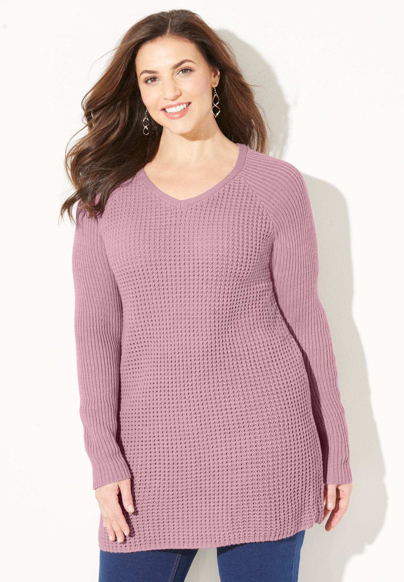 Daydream Waffle Knit Pullover image number 0