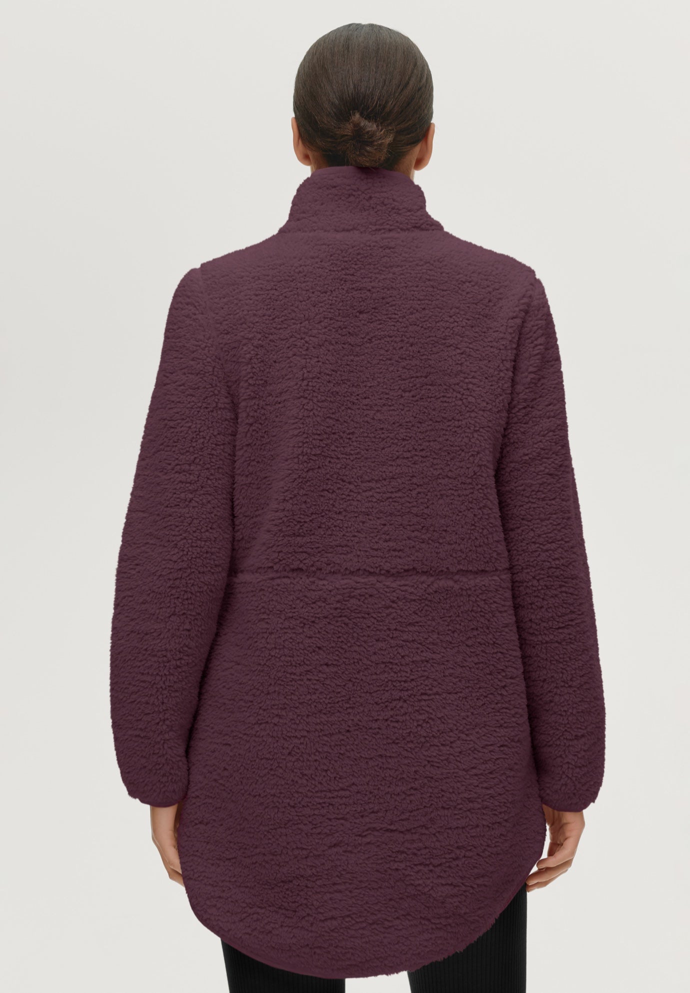 Half-Zip Sherpa Pullover image number 1