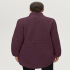 Half-Zip Sherpa Pullover image number 1
