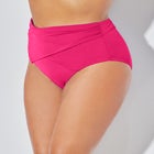 High Waist Twist Swim Brief image number 2