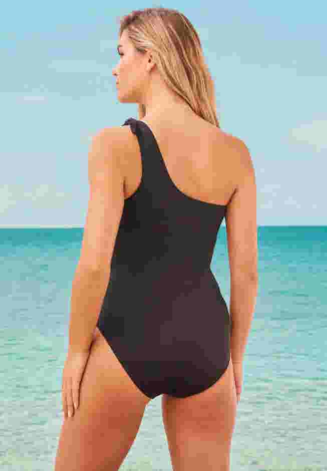 Removable Strap Sarong One Piece image number 1