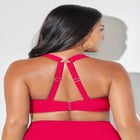 Bra Sized Drape Front Underwire Bikini Top image number null