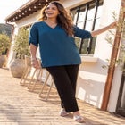 Philippa Pintuck Blouse image number null