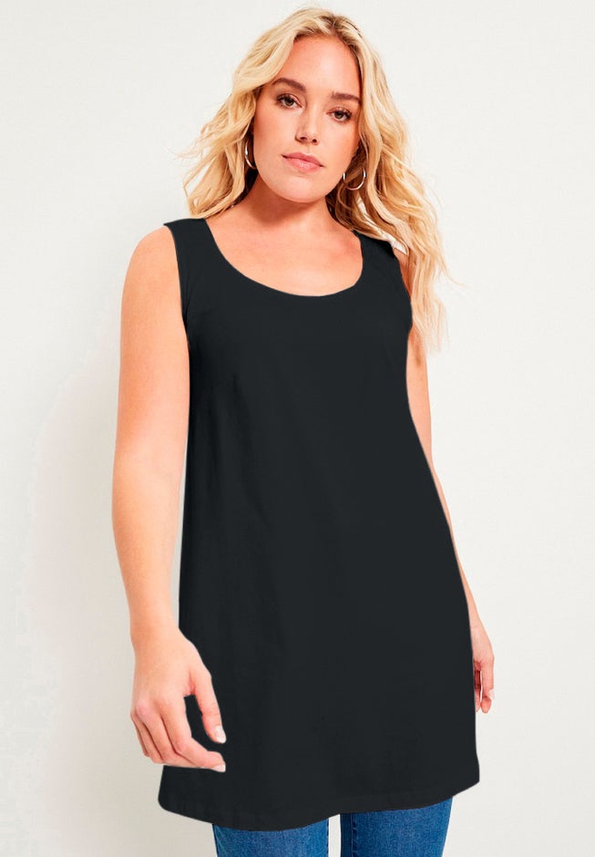 Scoopneck One + Only Tunic Tank image number 0