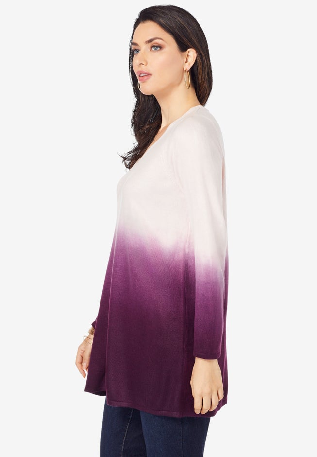 Fine Gauge Ombré Sweater image number 2