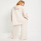 Bell-Sleeve French Terry Sweatshirt image number null