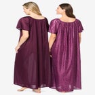 2-Pack Long Silky Gown image number null