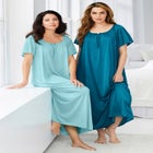 2-Pack Long Silky Gown image number null