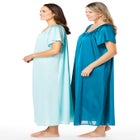 2-Pack Long Silky Gown image number null