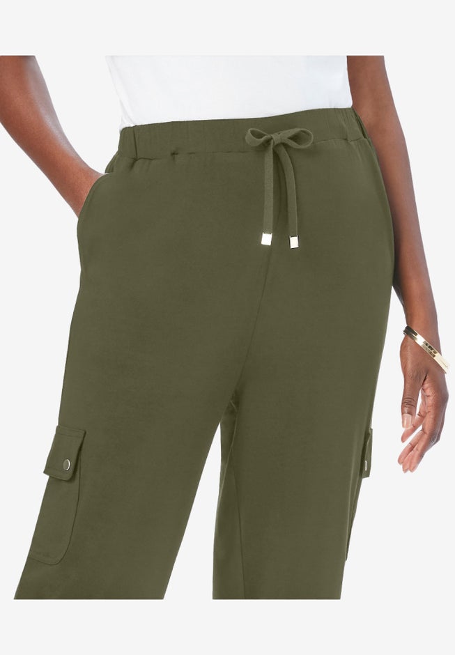 2-Piece Stretch Knit Cargo Set image number 3