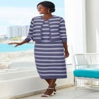 Two Piece Sweater Dress Set image number null