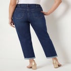 Right Fit&reg; Curvy Roll Cuff Jean image number null