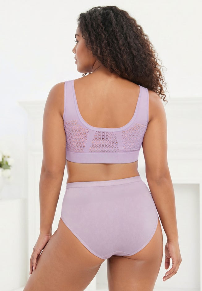 Wireless Cooling Seamless Bra image number 1