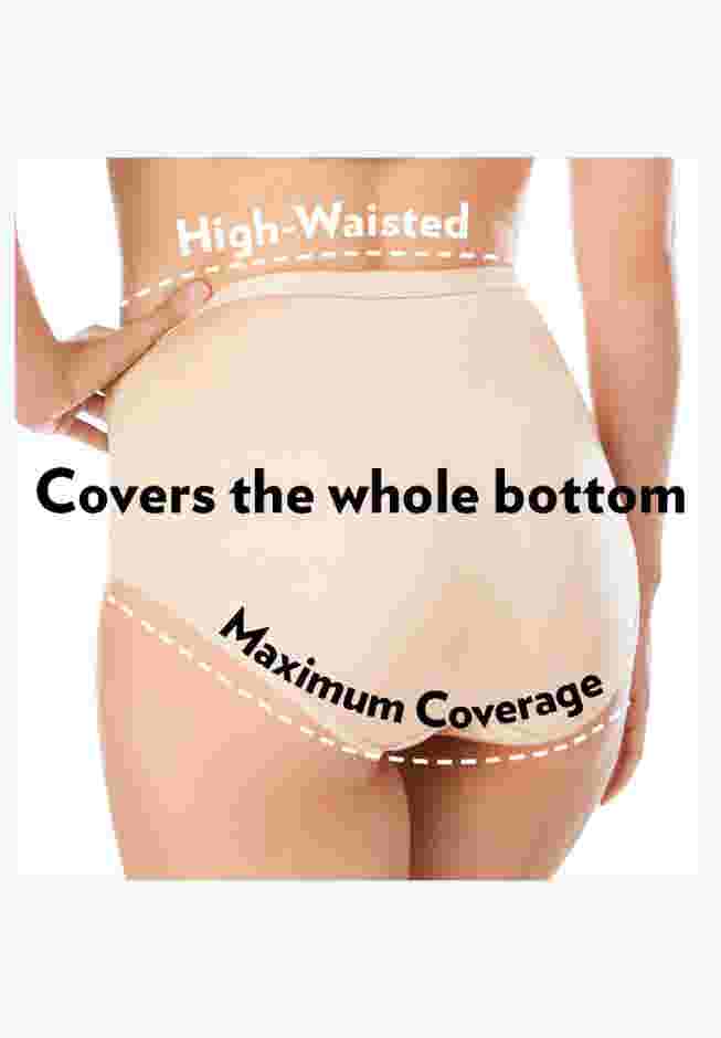 Full Coverage Microfiber Panty 3-Pack image number 4