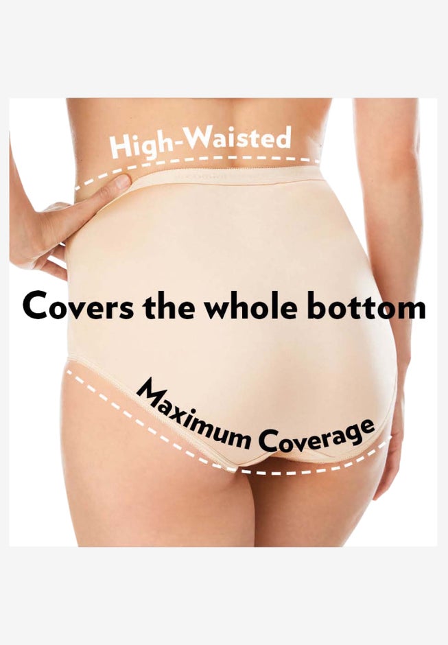 Full Coverage Microfiber Panty 3-Pack image number 3