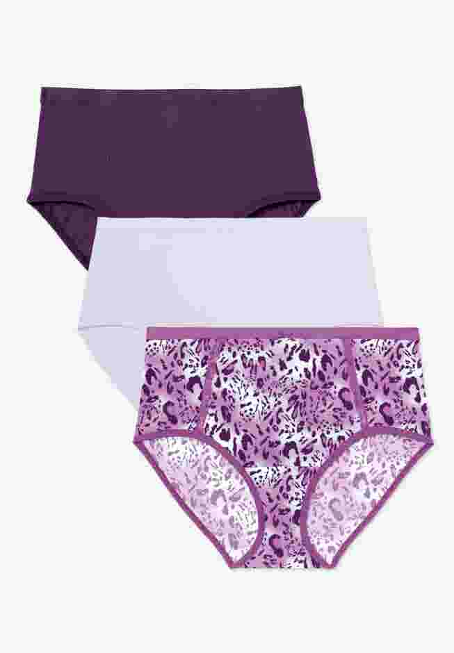 Full Coverage Microfiber Panty 3-Pack image number 0