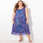 Printed Lace Dress image number null