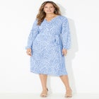 Liz&Me® Peasant Wrap Dress image number null