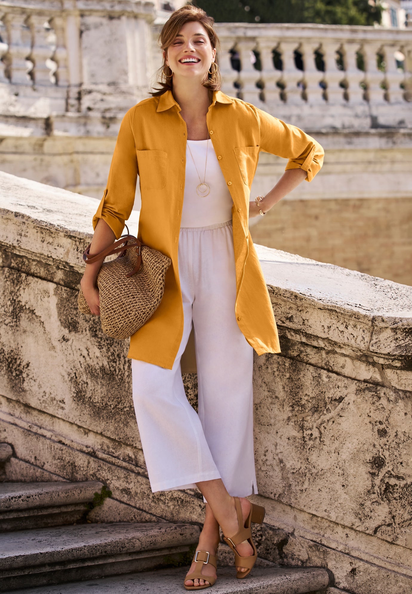 Linen Mega Tunic image number 0