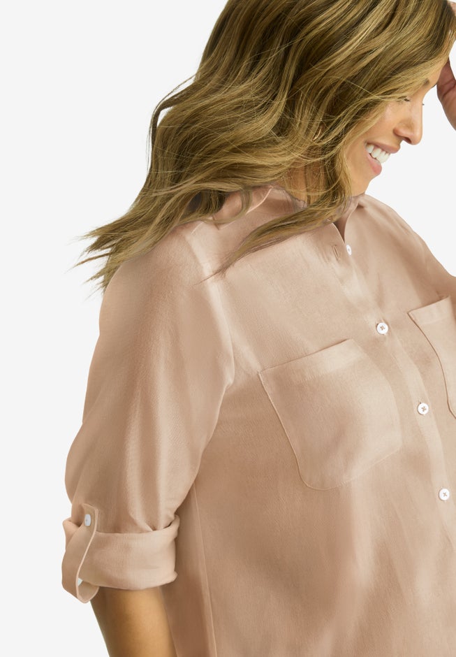 Linen Mega Tunic image number 3