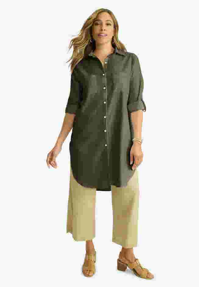 Linen Mega Tunic image number 0