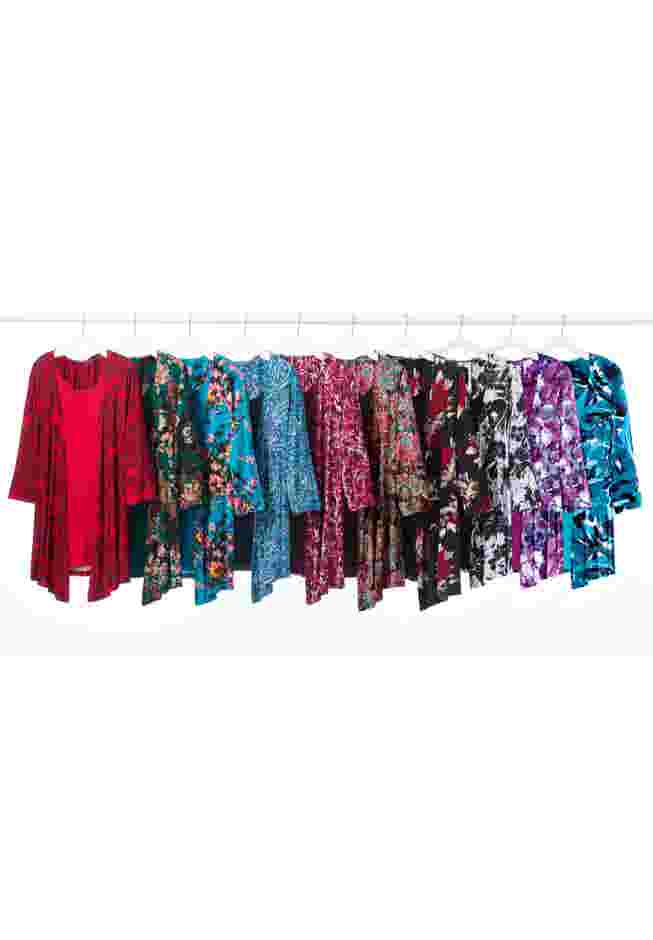 Cardigan and Tank One Piece Top image number 1
