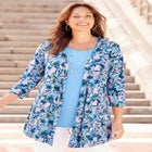 Cardigan and Tank One Piece Top image number null