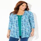 Cardigan and Tank One Piece Top image number null