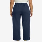 Soft Ease Cotton Knit Wide Leg Pant image number 2
