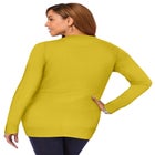 Fine Gauge Button-Front Cardigan image number null
