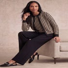 Fine Gauge Button-Front Cardigan image number 0