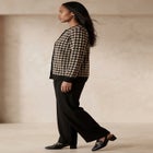 Fine Gauge Button-Front Cardigan image number 2
