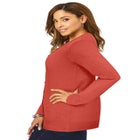 Fine Gauge Button-Front Cardigan image number null