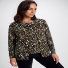 Fine Gauge Button-Front Cardigan image number null