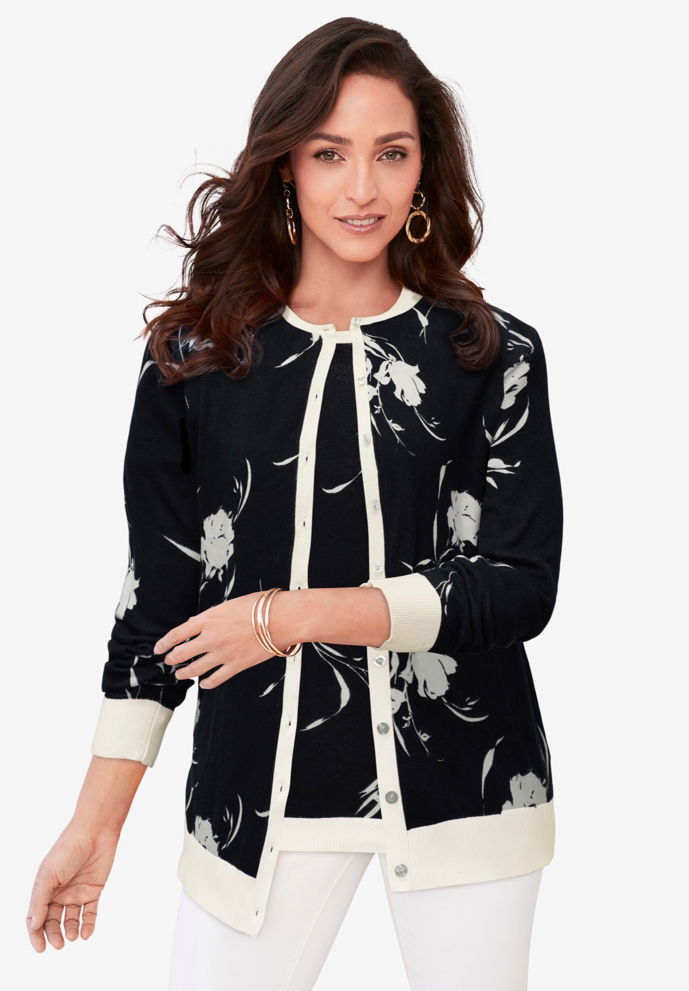 Fine Gauge Cardigan image number 0