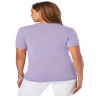 Fine Gauge Crewneck Knit Shell image number 1