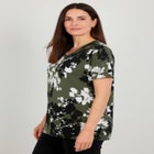 Fine Gauge Crewneck Knit Shell image number null