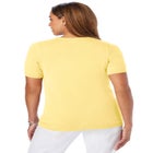 Fine Gauge Crewneck Knit Shell image number null