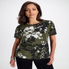 Fine Gauge Crewneck Knit Shell image number null