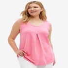 Tank Tunic With Inverted Pleat image number null