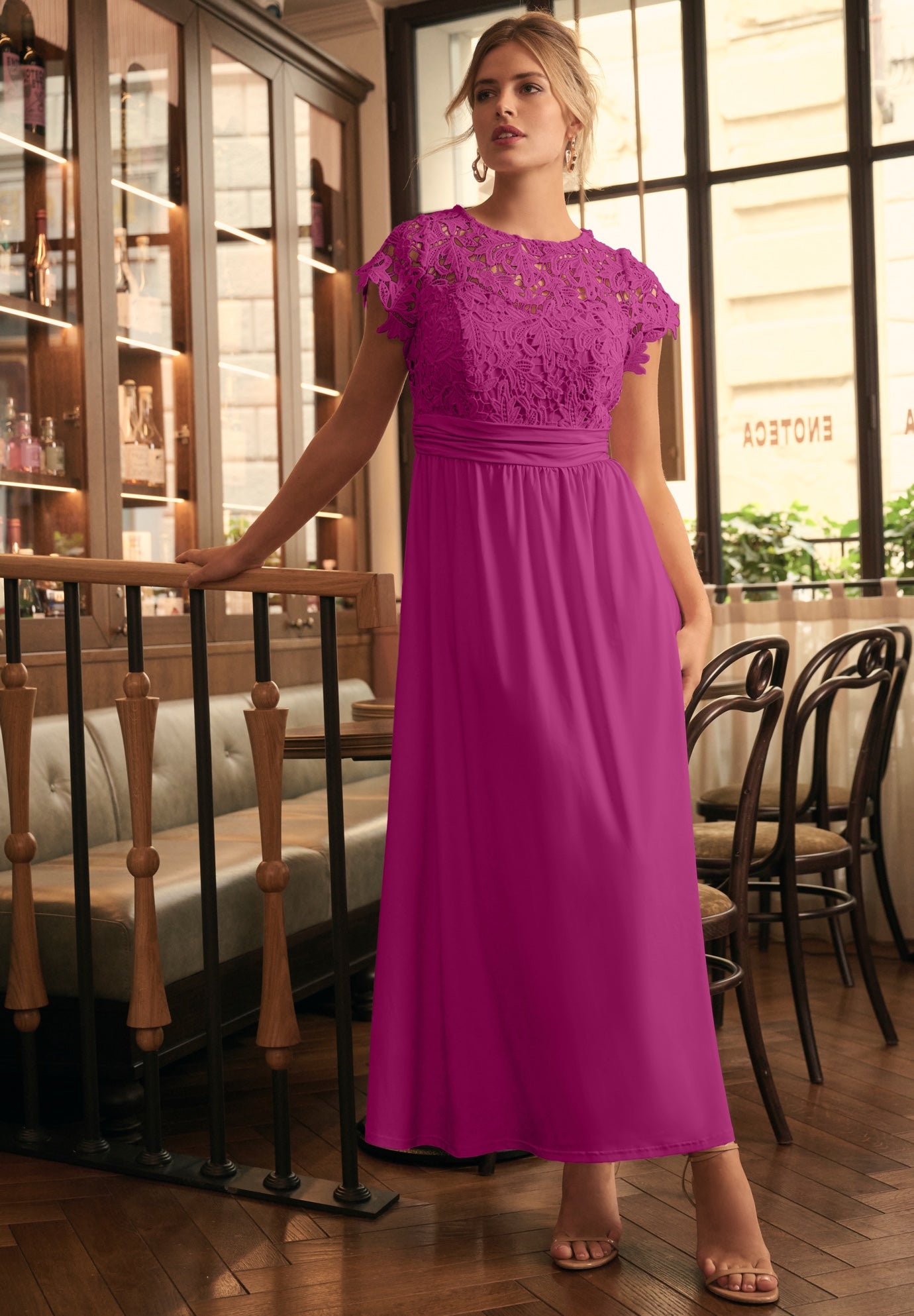 Lace Maxi Dress image number 0