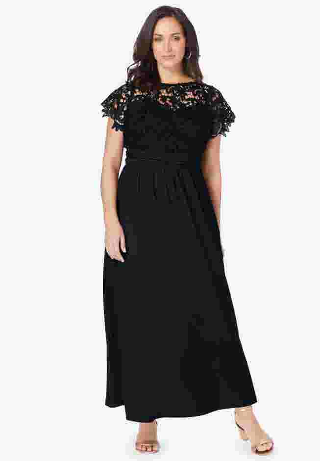 Lace Maxi Dress image number 0