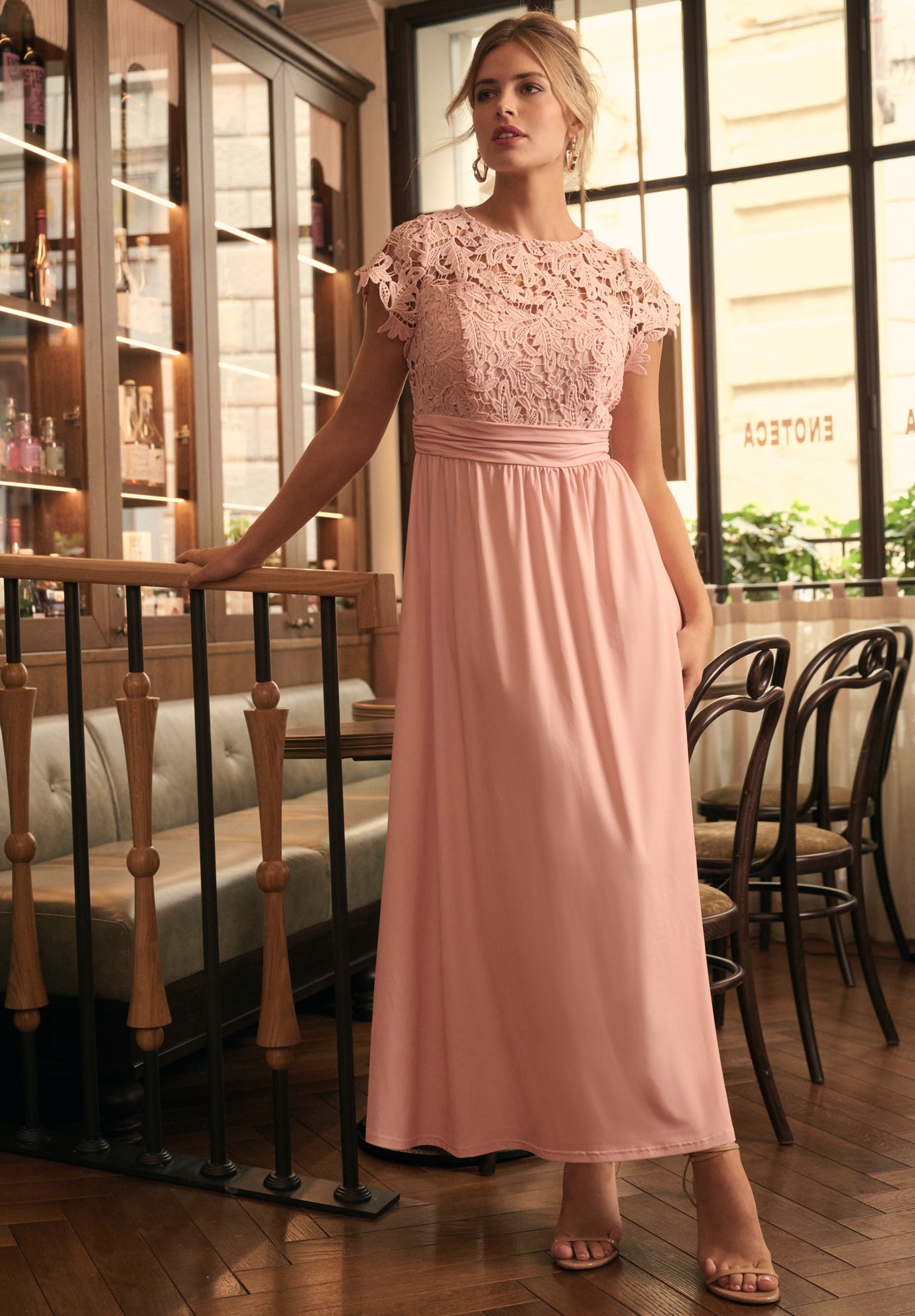 Lace Maxi Dress image number 0