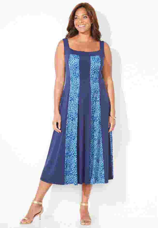 Light & Easy Stretch Tank Dress image number 0