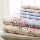 6-pc Traditional Floral Sheet Set image number null