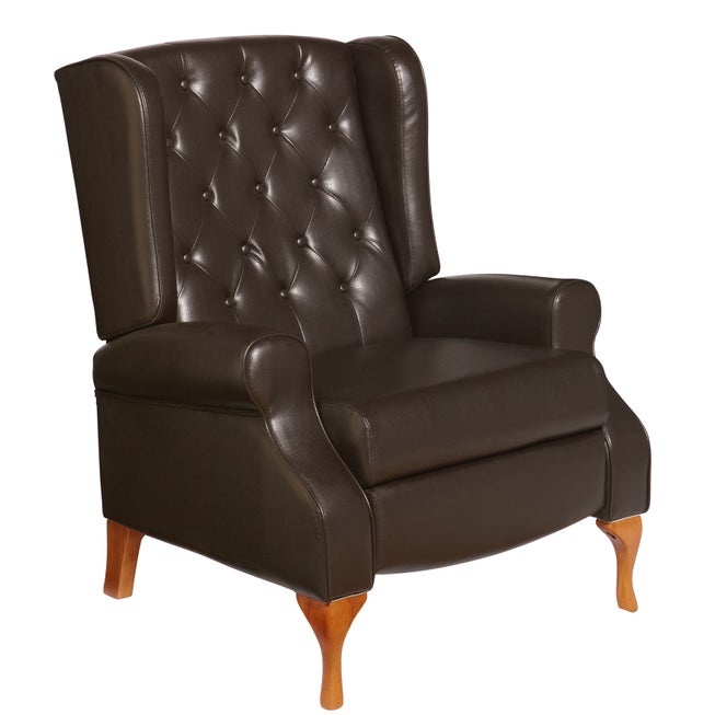 400 lbs. Weight Capacity Queen Ann Recliner image number 4