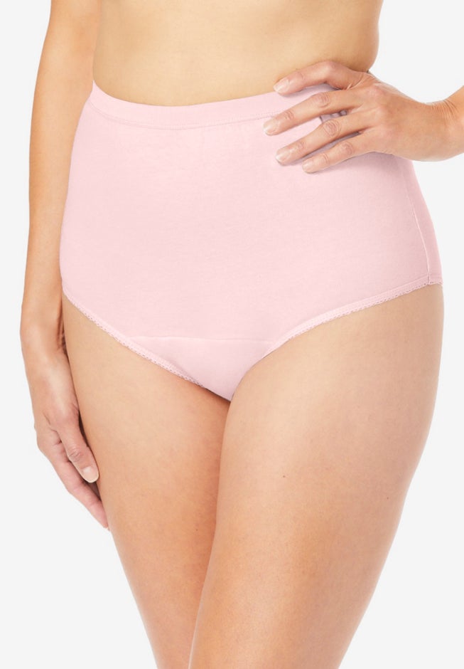 Cotton Incontinence Brief 2-Pack image number 1