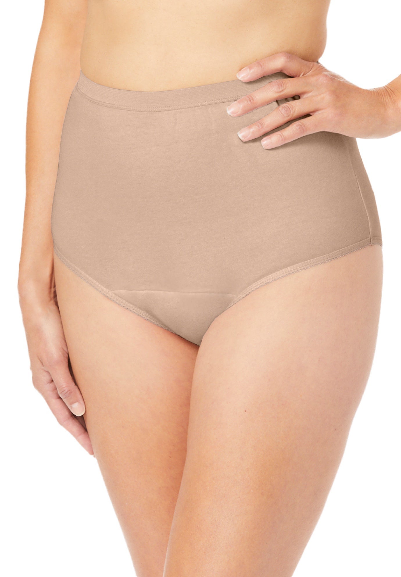 Cotton Incontinence Brief 2-Pack image number 4