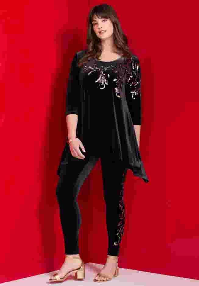 Velour Legging image number 0
